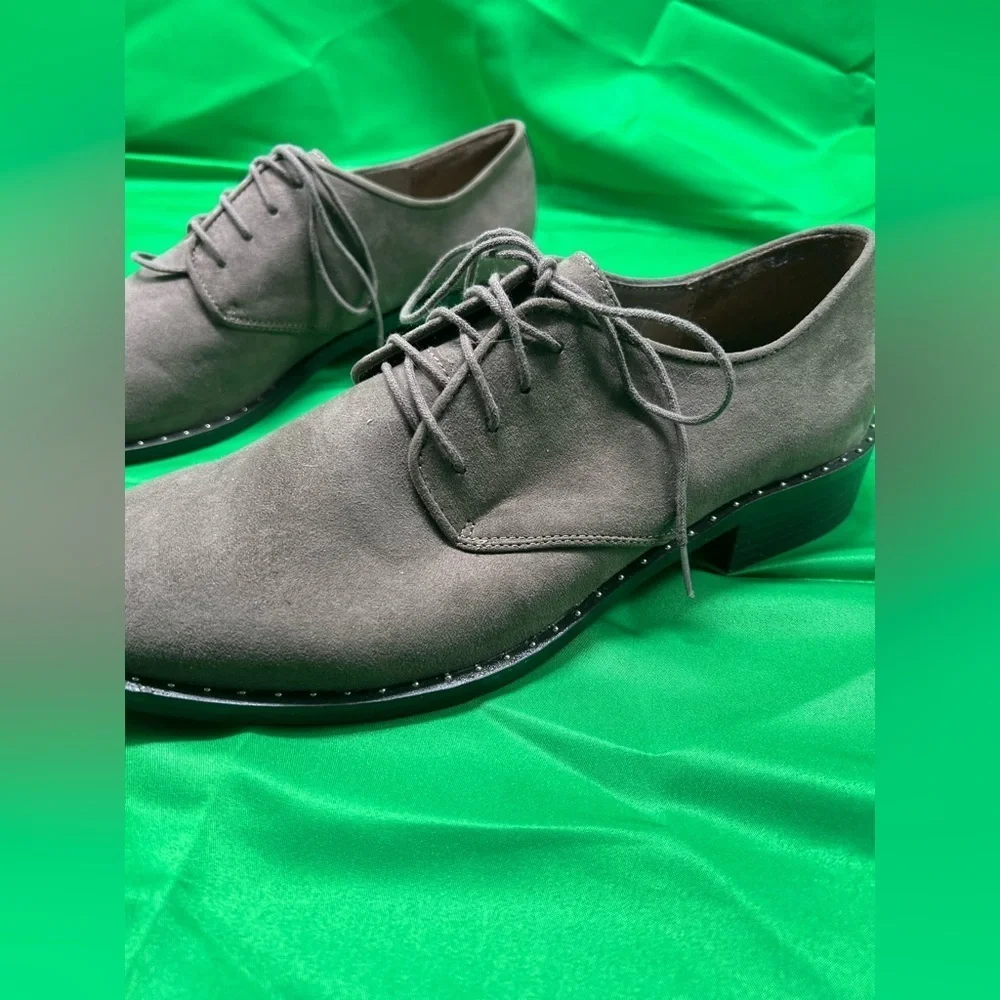 Brown Portland Mens Dress Shoes 9 1/2 suede (MB1)